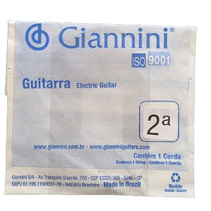 Corda para Guitarra a Si (Entrega só na Loja Física)