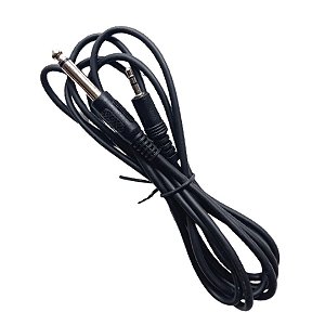 Cabo Auxiliar P10mono x P2st (Entrega só na Loja Física)
