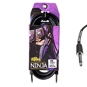 Cabo Santo Ângelo Ninja Guitar P10 x P10  (Entrega só na Loja Física)