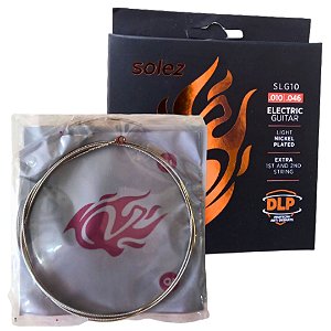 Encordoamento Para Guitarra n.010 Solez (Entrega só na Loja Física)