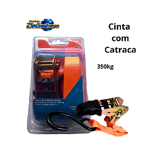 Cinta com Catraca de Amarração 350Kg (Entrega só na Loja Física)
