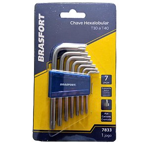 Chave Torx 7pçs (Entrega só na Loja Física)