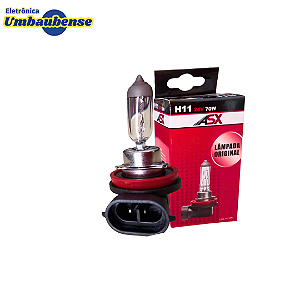 Lampada H11 Transparente 24v (Entrega só na Loja Física)