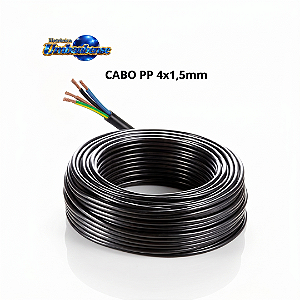 Cabo PP 4x1,5mm - 01 mt (Entrega só na Loja Física)