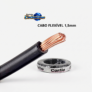 Cabo Flexivel 1,5mm (1mt) (Entrega só na Loja Física)