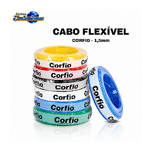 Cabo Flexível 1,5mm² | Pronta Entrega em Umbaúba