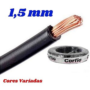 Cabo Flexivel 1,5mm  (1mt) (Entrega só na Loja Física)