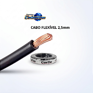 Cabo Flexivel 2,5mm (1mt) (Entrega só na Loja Física)