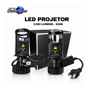 Lâmpada LED Projetor H4 25000 Lumens 150w | Pronta Entrega em Umbaúba
