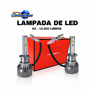 Lâmpada LED Automotiva H1 - 12.000 Lumens de Potência