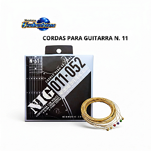 Encordoamento Guitarra 011 NIG (Entrega só na Loja Física)