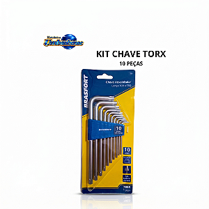 Chave Torx 10pçs (Entrega só na Loja Física)