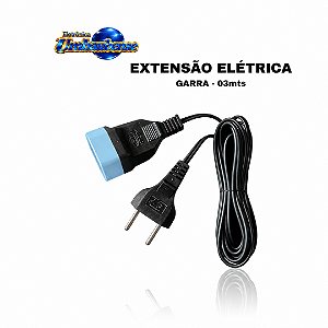 Extensão Macho e Femea 03 mts (Entrega só na Loja Física)