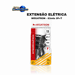 Extensão 03 metros (Entrega só na Loja)