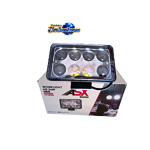 Farol Retangular 4D 24W (Entrega só na Loja Física)