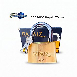 Cadeado Papaiz 70mm (Entrega só na Loja Física)