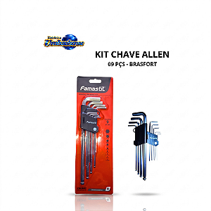 Chave Allen 09pçs (Entrega só na Loja Física)