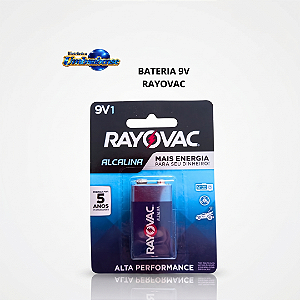 Bateria 9v Alcalina (Entrega só na Loja Física)