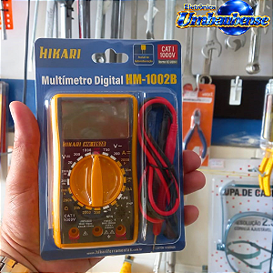 Multímetro Digital HM-1002B (Entrega só na Loja Física)
