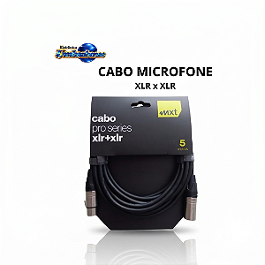 Cabo para Microfone XRL x XLR (Entrega só na Loja Física)