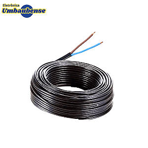 Cabo PP 2x4mm - 01 mt (Entrega só na Loja Física)