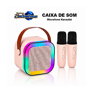 Caixinha de Som Karaokê (Entrega só na Loja Física)