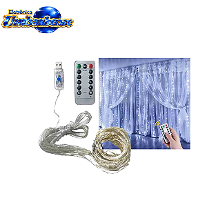 Cortina LED Fixa 3×3 (Entrega só na Loja Física)