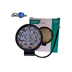 Farol Auxiliar LED 42W (Entrega só na Loja Física)