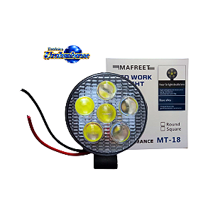 Farol Auxiliar LED MT-18 (Entrega só na Loja Física)