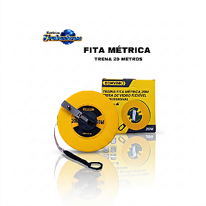 Trena Fita Métrica 20 mts (Entrega só na Loja Física)