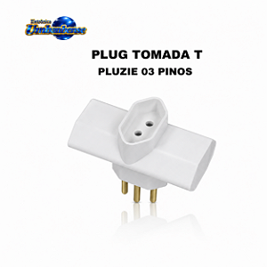 Plug de tomada T 10amp – ( Pronta entrega em Umbaúba na praça de Eventos! )