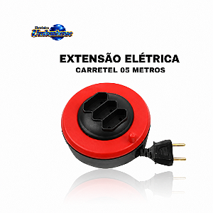 Extensão elétrica de 5 mts – ( Pronta entrega em Umbaúba na praça de Eventos! )