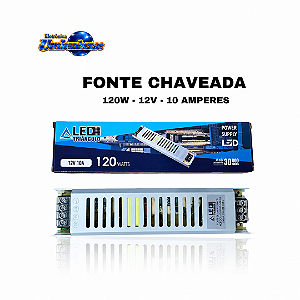 Fonte 12v 10ampere – ( Pronta entrega em Umbaúba na praça de Eventos! )