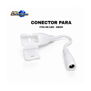 Conector para Fita de LED Neon 12V | Pronta Entrega em Umbaúba