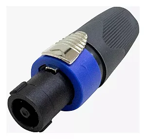 Conector Speakon Macho de Linha Mxt 4 Polos
