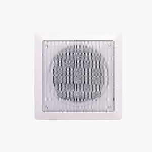 Arandela com Bluetooth WLS Q5 Quadrada Branca 1 Ativa e 1 Passiva