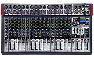 Mesa de Som Lyco 16 Canais LMG-1602 USB/BT