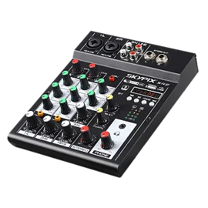 Mesa de Som Skypix SK-F4 BT 4 Canais