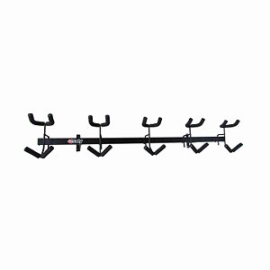 Suporte de Parede Violão Guitarra Baixo 5 Espaços Saty SP-50