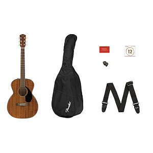Kit Violão Fender CC-60S Mahogany Concert Pack V2