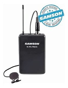 Microfone sem Fio Lapela Samson Go Mic Mobile Body Pack