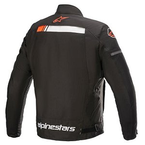 Jaqueta T-SPS Ignition preto/branco/vermelho fluo Alpinestar