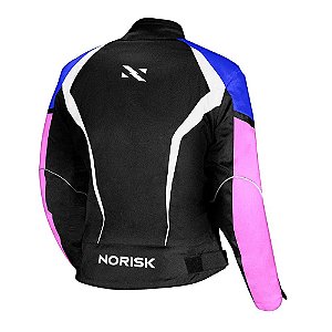 Jaqueta Fem. NR-01 Lady preto/rosa/azul NORISK