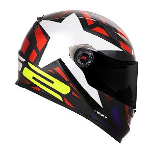 Capacete FF358 Classic Starwars vermelho LS2