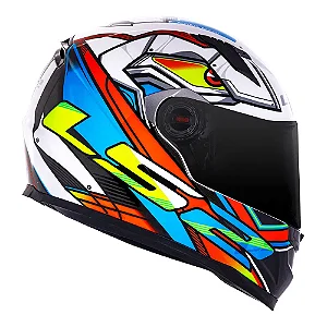 Capacete FF358 Classic Xdron laranja LS2