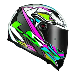 Capacete FF358 Classic Xdron Rosa LS2