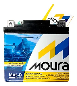 BATERIA 12V TITAN/BROS [MA5-D] MOURA