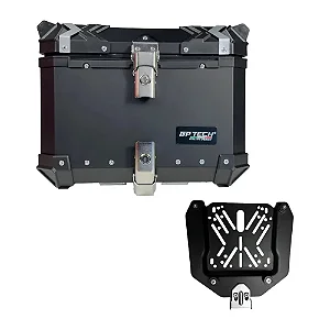 BAU GP TECH TRASEIRO ALUMINIO PRETO M45 LITROS