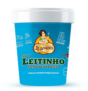 PASTA DE AMENDOIM LEITINHO - 450g LA GANEXA