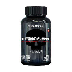 TERMOGÊNICO THERMO FLAME - 120CAPS - BLACK SKULL.